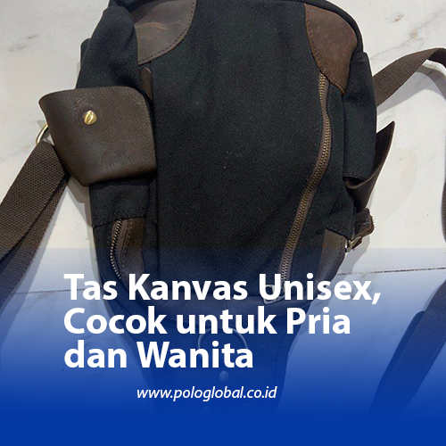 Tas Kanvas Unisex, Cocok untuk Pria dan Wanita
