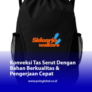 Konveksi Tas Serut Dengan Bahan Berkualitas & Pengerjaan Cepat