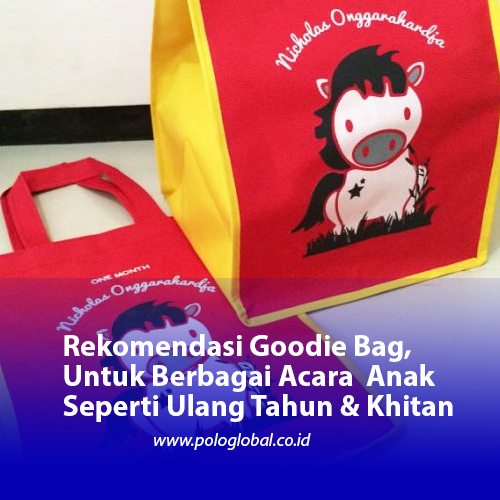 Rekomendasi Goodie Bag, Untuk Berbagai Acara Anak Seperti Ulang Tahun & Khitan