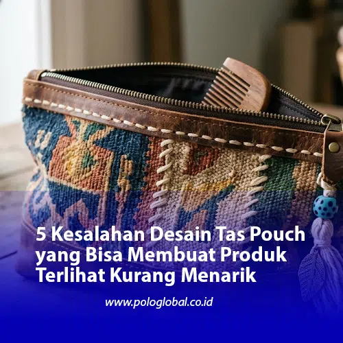 5 Kesalahan Desain Tas Pouch yang Bisa Membuat Produk Terlihat Kurang Menarik