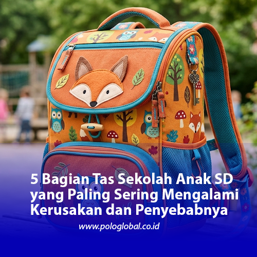 5 Bagian Tas Sekolah Anak SD yang Paling Sering Mengalami Kerusakan dan Penyebabnya