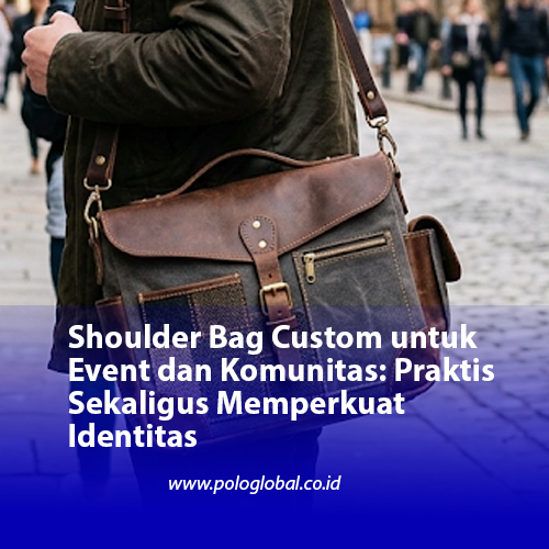 Shoulder Bag Custom untuk Event dan Komunitas: Praktis Sekaligus Memperkuat Identitas
