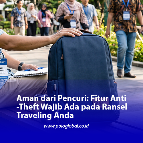 Aman dari Pencuri: Fitur Anti-Theft Wajib Ada pada Ransel Traveling Anda