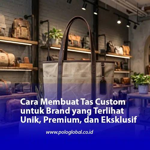 Cara Membuat Tas Custom untuk Brand yang Terlihat Unik, Premium, dan Eksklusif