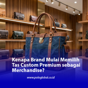 Kenapa Brand Mulai Memilih Tas Custom Premium sebagai Merchandise?