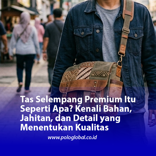 Tas Selempang Premium Itu Seperti Apa? Kenali Bahan, Jahitan, dan Detail yang Menentukan Kualitas