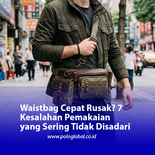 Waistbag Cepat Rusak? 7 Kesalahan Pemakaian yang Sering Tidak Disadari