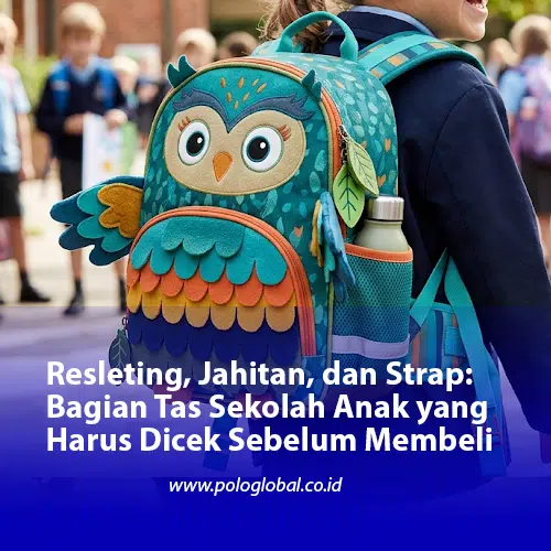 Resleting, Jahitan, dan Strap: Bagian Tas Sekolah Anak yang Harus Dicek Sebelum Membeli