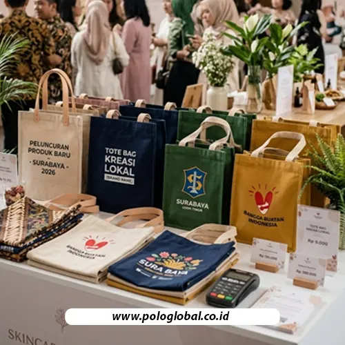 Goodie bag custom untuk pengunjung acara peluncuran produk