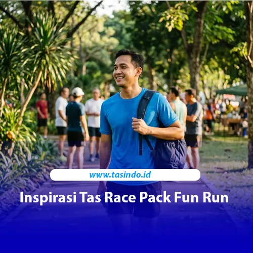 Inspirasi tas merchandise lomba lari untuk race pack peserta