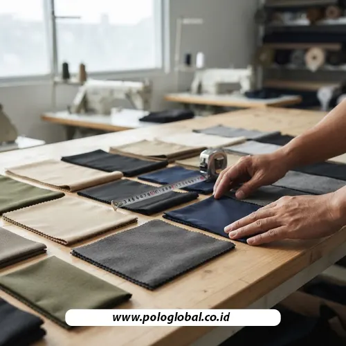 Perbandingan beberapa sampel bahan tas yang memengaruhi harga produksi di konveksi tas