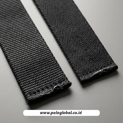 Perbandingan webbing nylon dan polyester untuk bahan tali tas custom