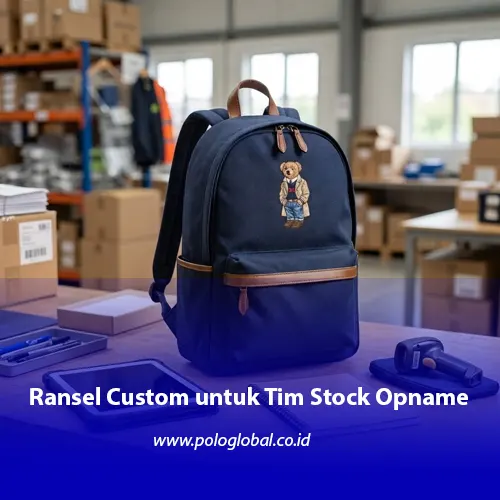 Ransel tim stock opname Polo Global BP-004 untuk kebutuhan audit stok gudang