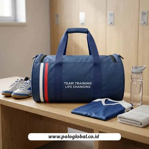 Sport Bag Polo Global SP-003 untuk perlengkapan tim futsal sekolah