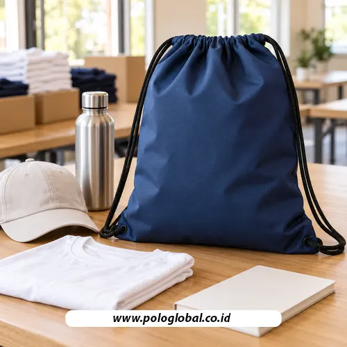 Tas serut custom untuk perlengkapan relawan kegiatan lingkungan