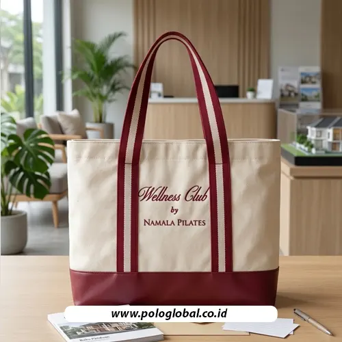 Tote bag developer properti untuk paket penyambutan penghuni baru