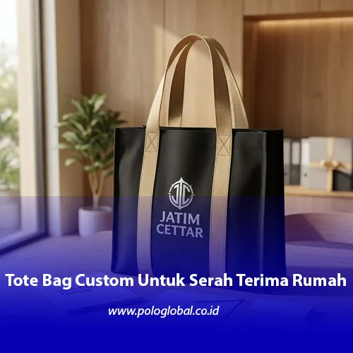 Tote bag developer properti untuk paket serah terima rumah dari Polo Global
