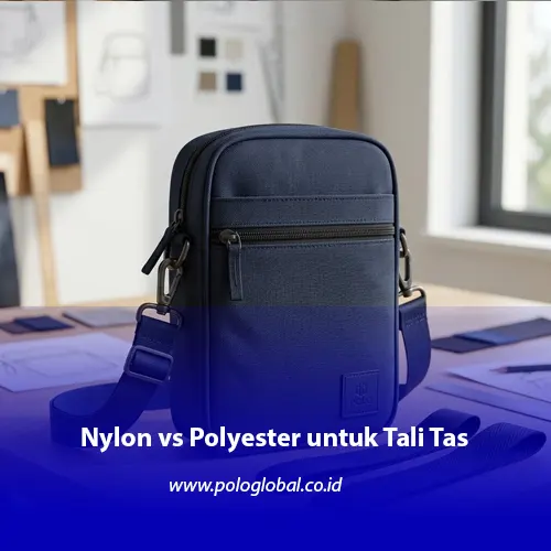 Webbing nylon vs polyester untuk tali sling bag custom Polo Global